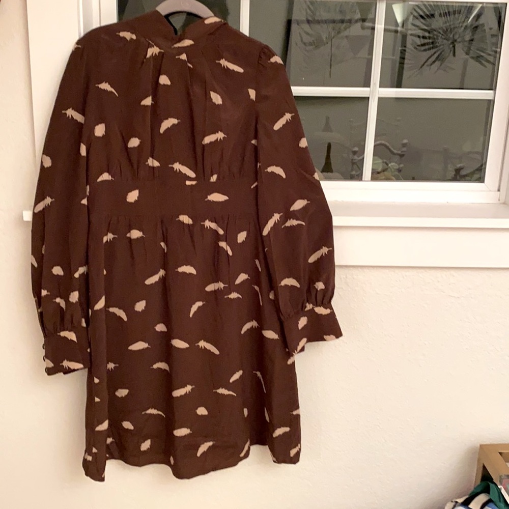 Tibi Feather Dress